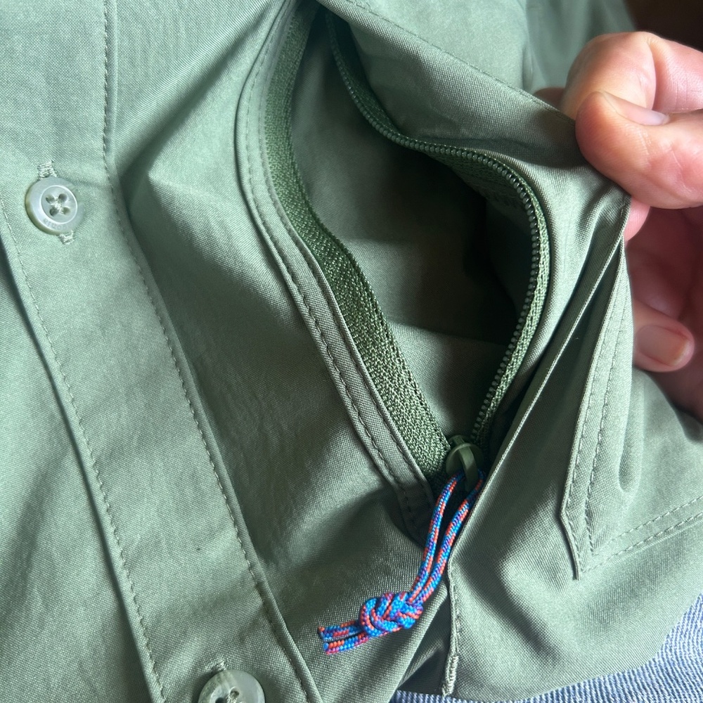 Patagonia Men's Size XXL Button Down Green Long Sleeve Shirt NWOT - Picture 10 of 10